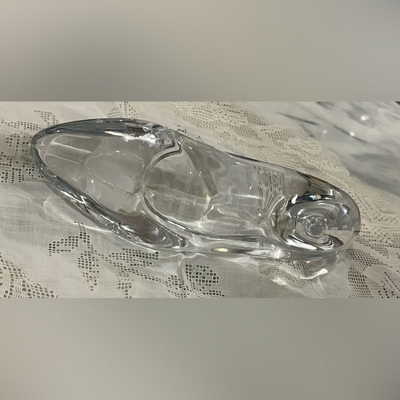 Disney CINDERELLA Lead Crystal 8” Slipper figurine Bleikristall GermanyDisneyana - Picture 8 of 12
